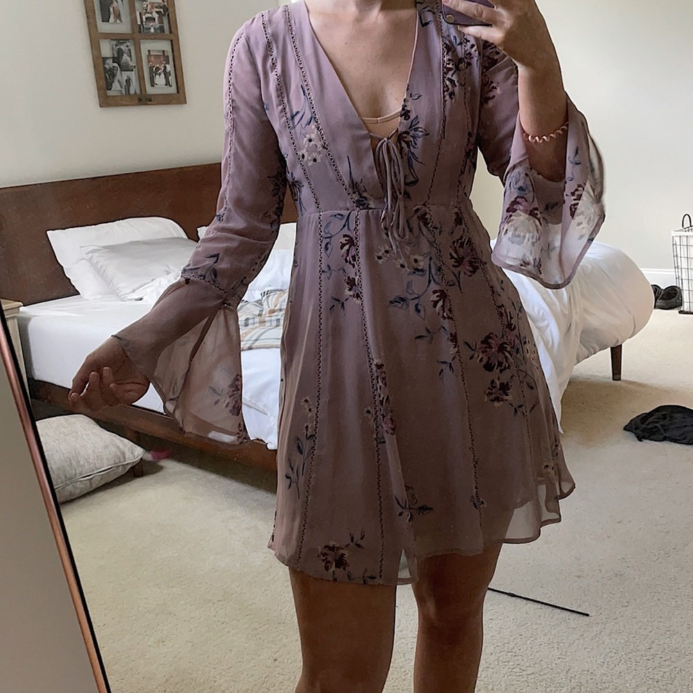 Purple dress
